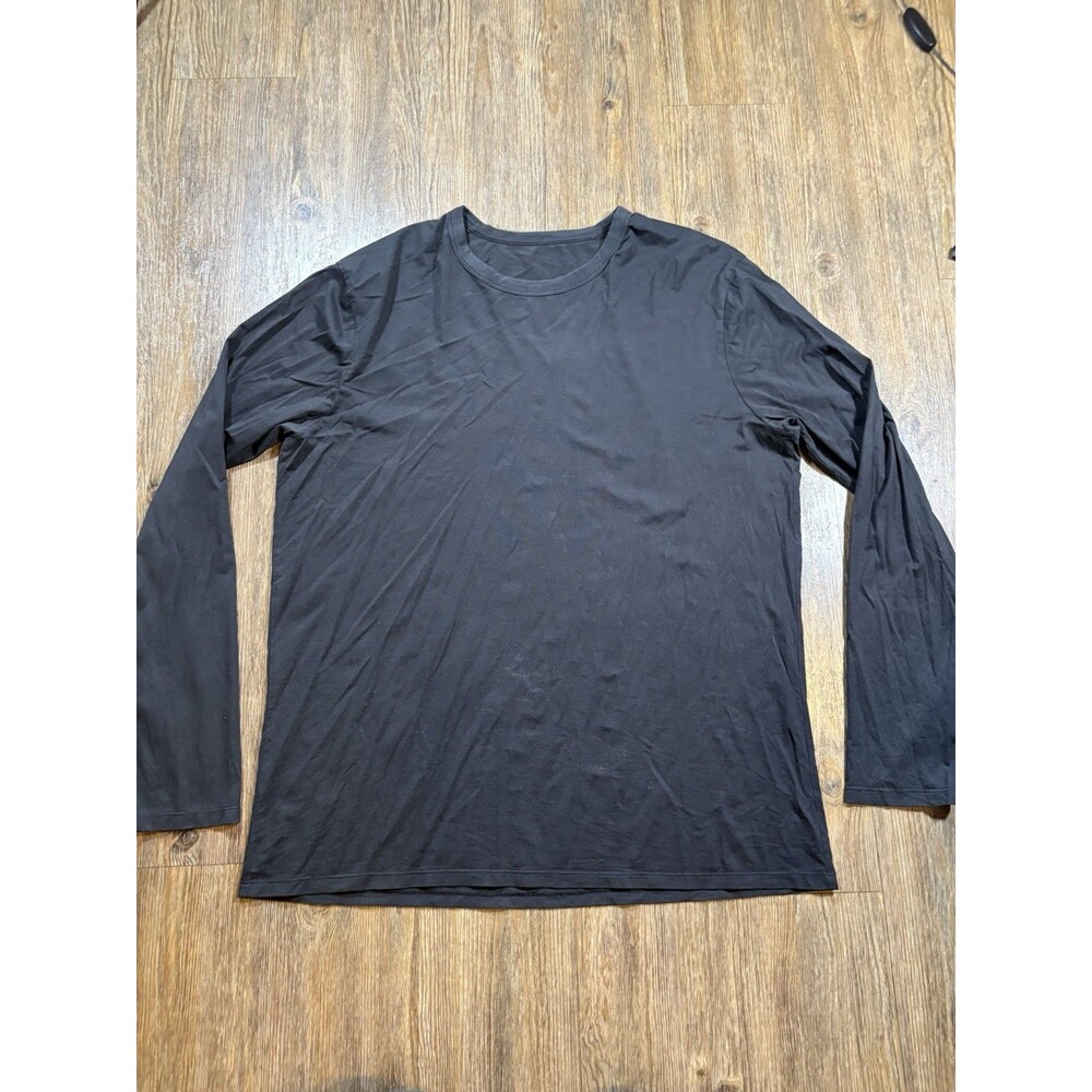 Lululemon Fundamental Long-Sleeve Shirt Black Men's XXL